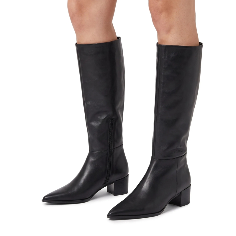 Copenhagen Schnürschuhe Stiefel CPH299 aus Leder schwarz(Image 2)