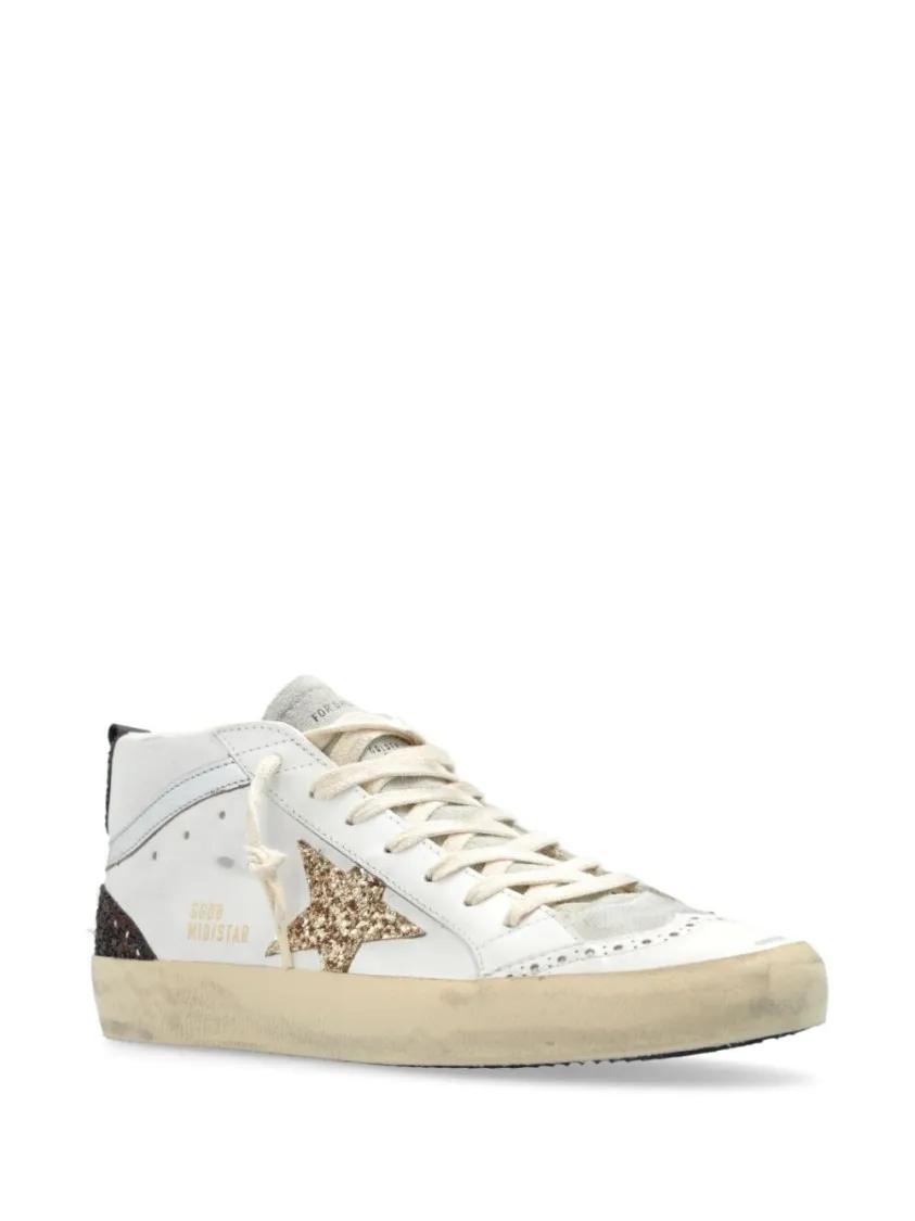 Thumbnail - Golden Goose Low-Top Sneaker - Color-Block Ankle-Length Sneakers With Logo - Gr. 37 (EU) - in Weiß - für Damen