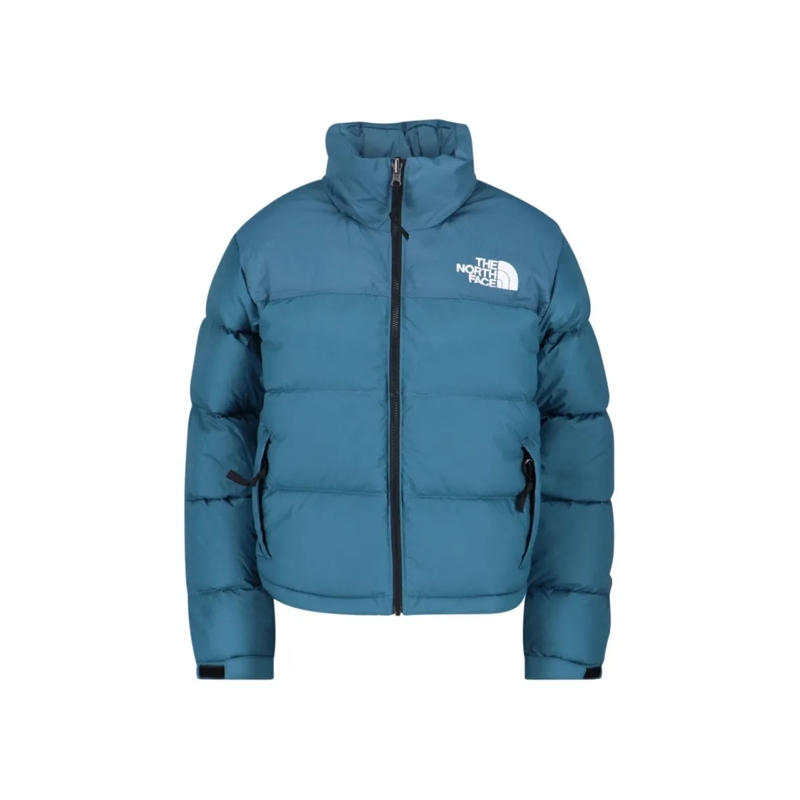 The North Face  Fitted Utility Jacket With Front Zipper And Multip Blue