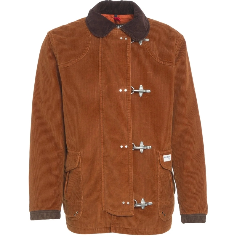 Fay Doudoune Corduroy jacket '4 Ganci' orange