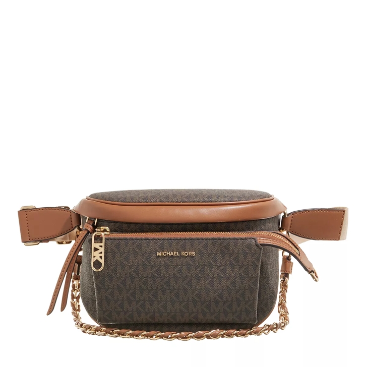 Michael kors signature logo belt bag best sale