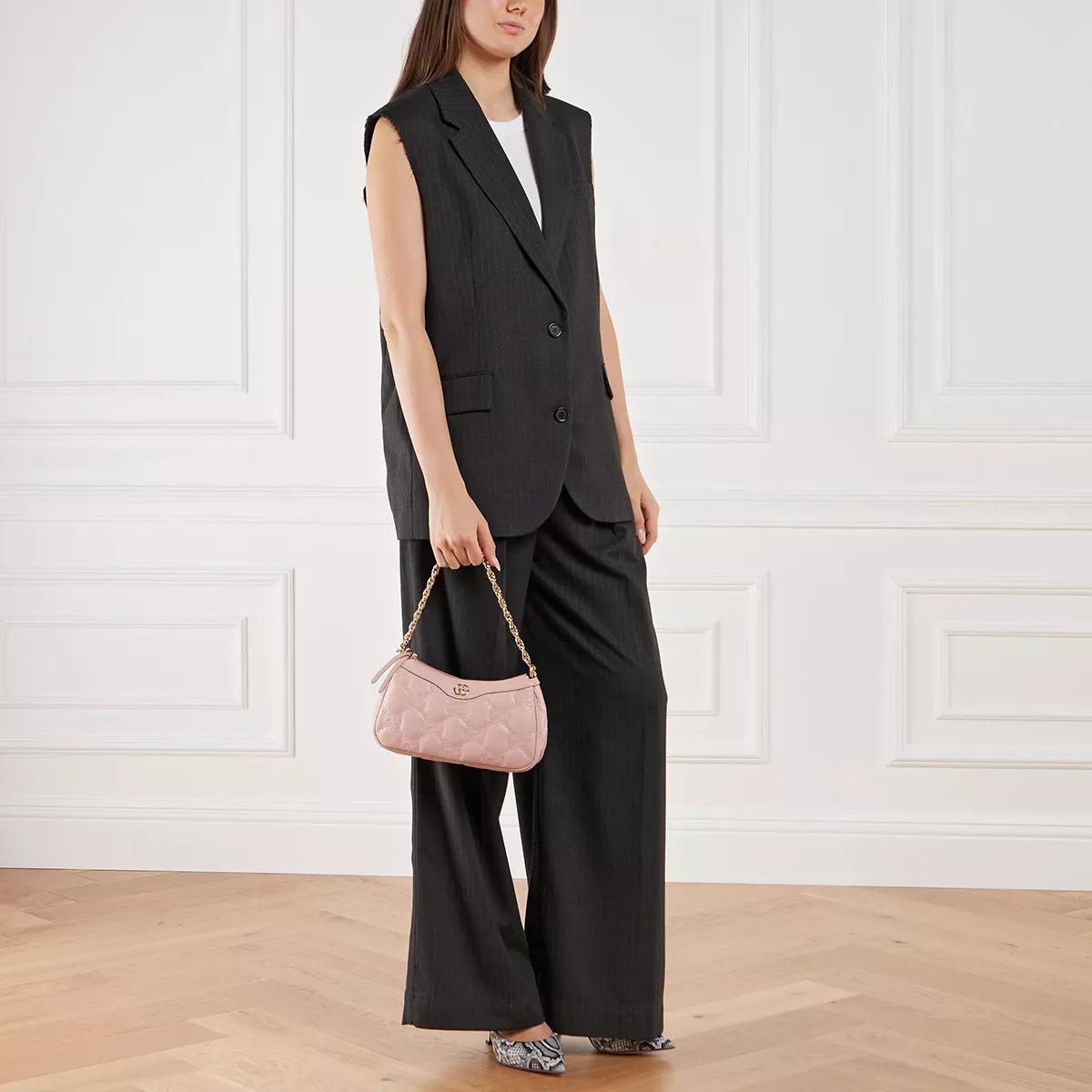 Gucci Crossbody bags GG Handbag Matelassé Leather in poeder roze