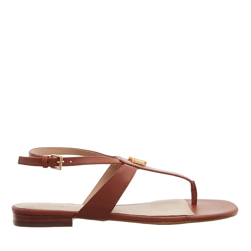 Lauren Ralph Lauren Sandalen Everley Sandals Flat Sandal Lauren Tan