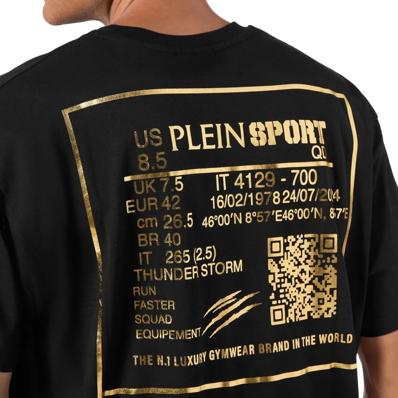 Plein Sport T-Shirt T-Shirt Rundhalsausschnitt schwarz(Image 5)