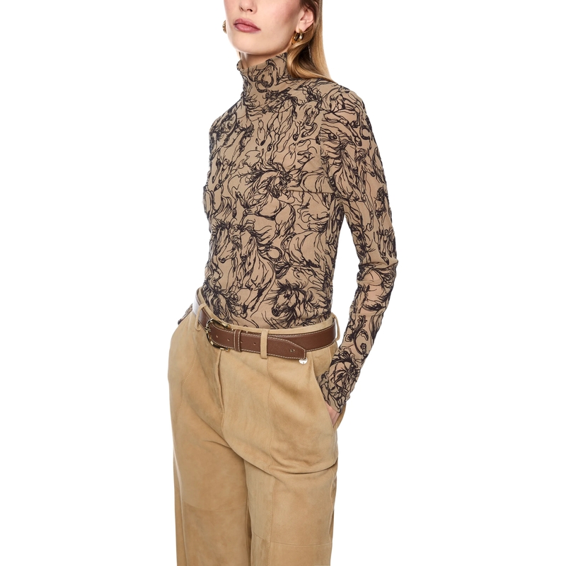 Marc Cain Longsleeve T-Shirt tannin(Image 6)
