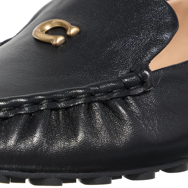 Coach Driver Ronnie Leather Loafer Black(Image 4)