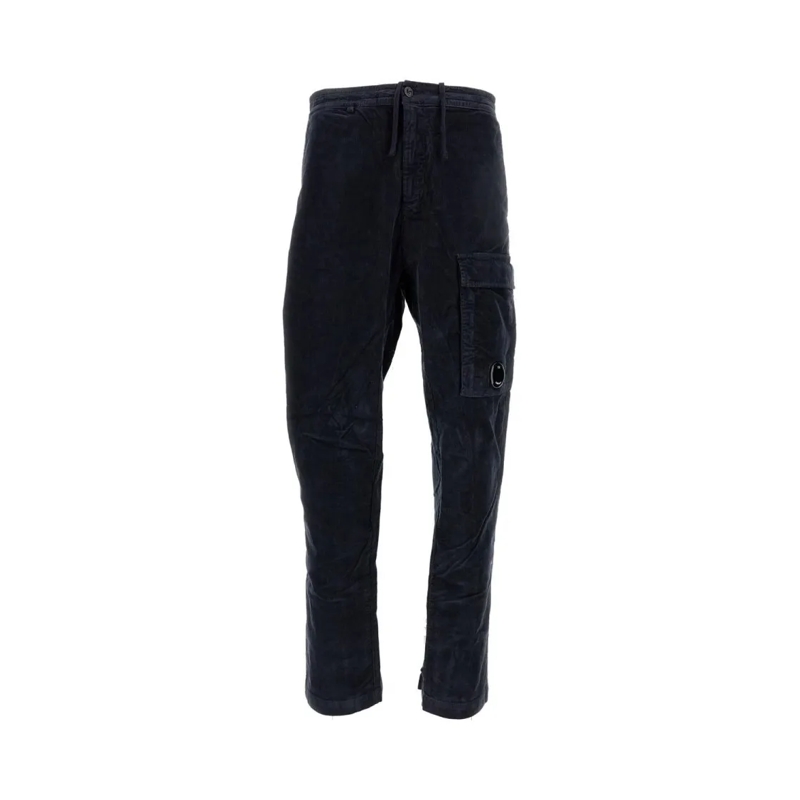 CP Company Anzugshose Cargo Pant In Corduroy Blue