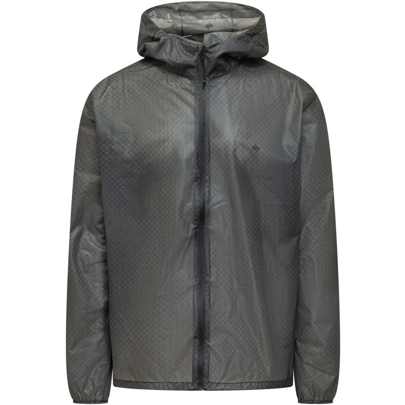 Represent Doudoune Giacca con Cappuccio e Zip Frontale dunkelgrau