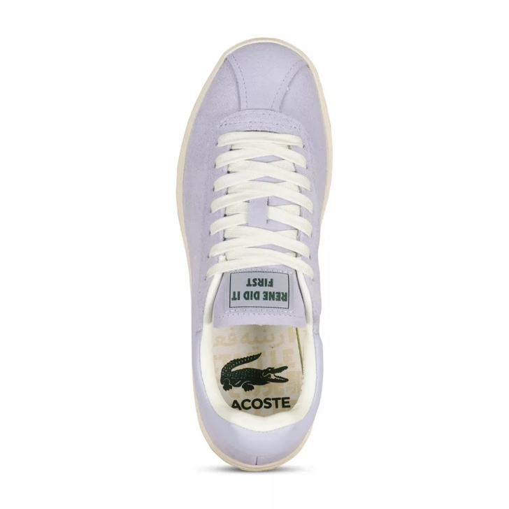 Lacoste Sneaker aus Veloursleder Lila sneaker basse