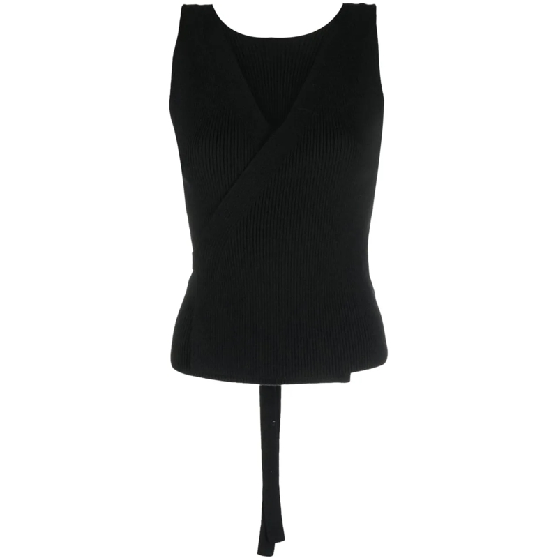 Patou T-Shirt Top Black schwarz