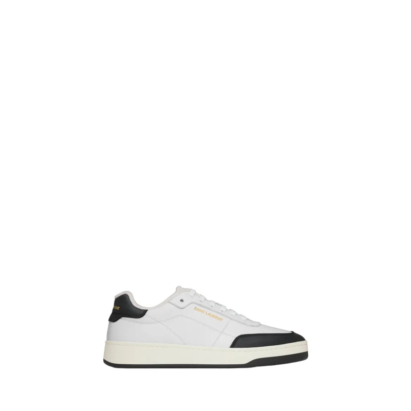 Saint Laurent Low-Top-Sneaker Sl61 Sn Low-Top Calf Leather Sneakers White