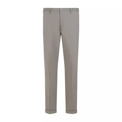 Paul Smith Khaki Cotton Pants Green 