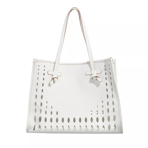 Gianni Chiarini Marcella White Shopping Bag