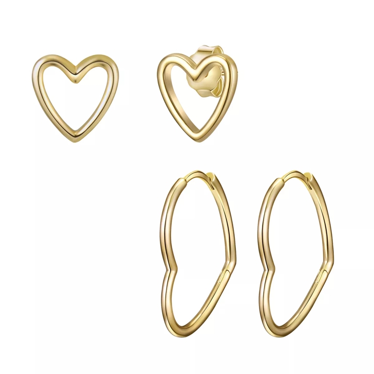 Hoop and stud clearance earring
