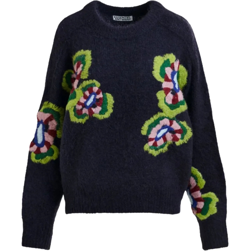 Essentiel Antwerp  Essentiel Antwerp  Truien Donkerblauw Impossible2 blau