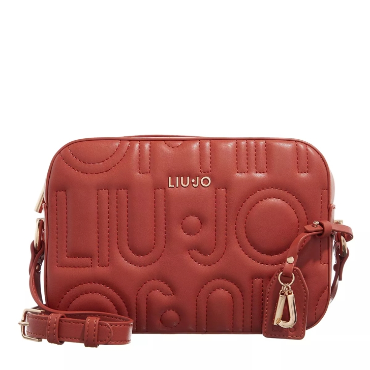 LIU JO Ecs M Camera Case Red Tea Camera Bag