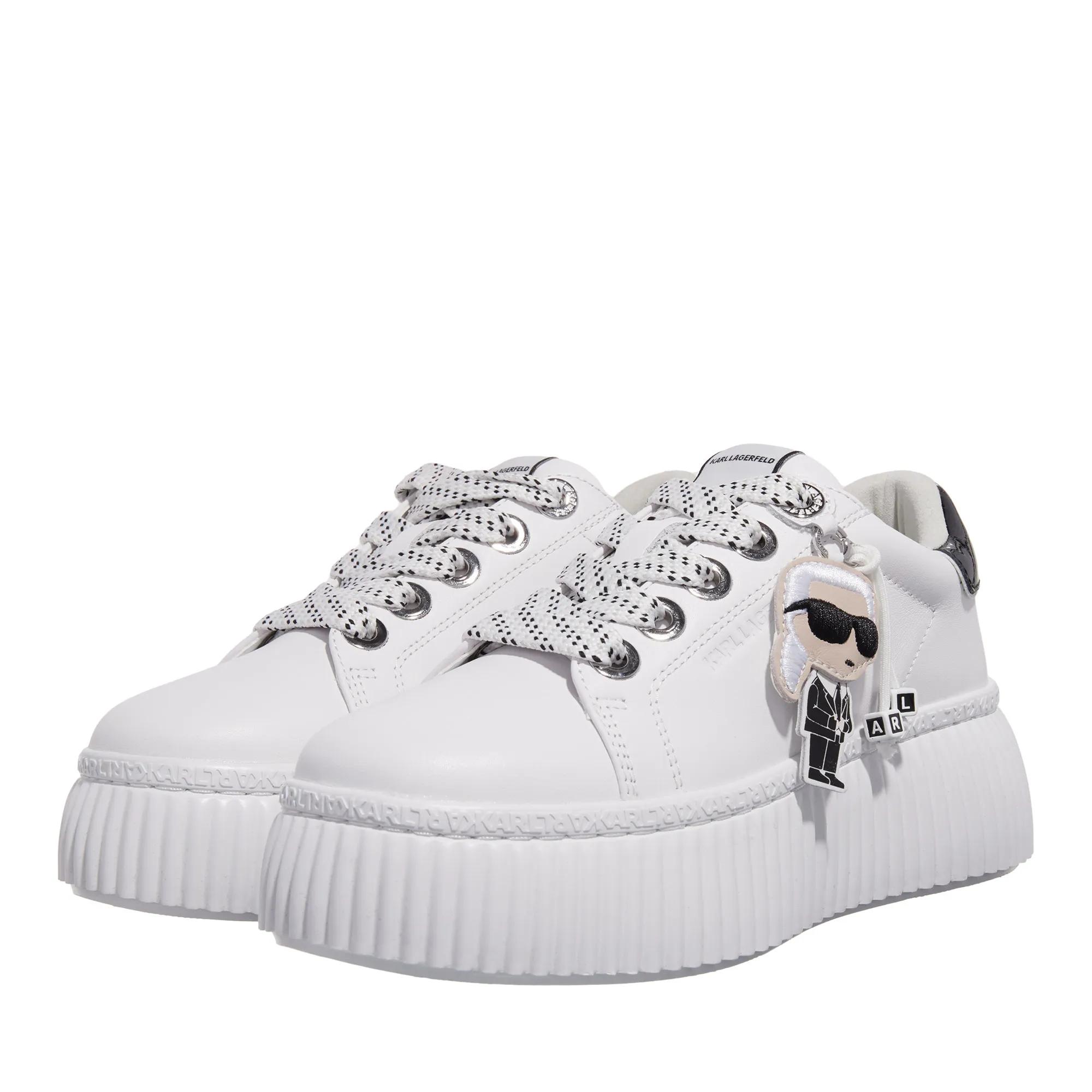 Karl Lagerfeld Sneakers - Kreeper Lo Karl Nft Pendant - Gr. 36 (EU) - in Weiß - für Damen