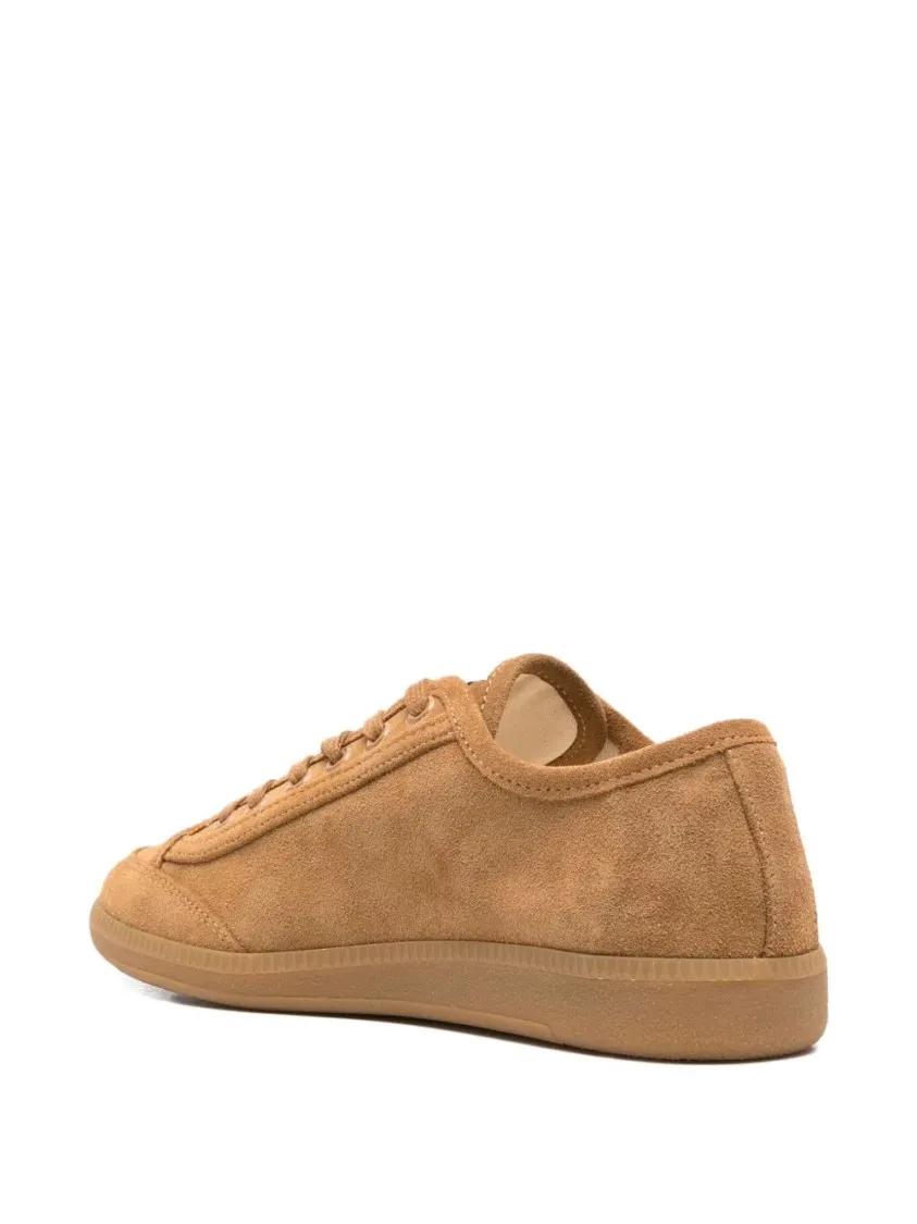 Isabel marant Low-Top Sneakers Suede Lace-Up Sneakers in bruin