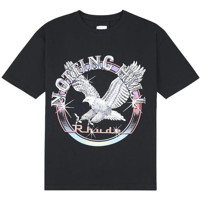 Rhude T-Shirt T-Shirts And Polos Vintage Black schwarz