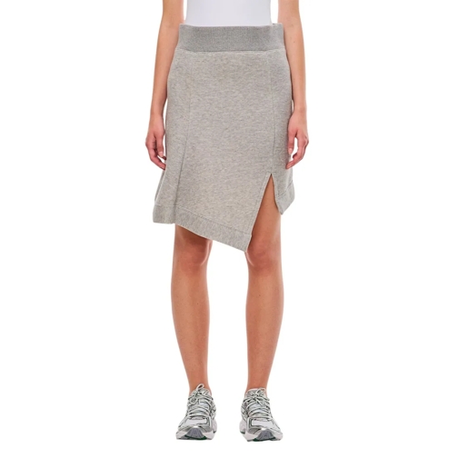 Sacai Sponge Sweat Skirt Grey Mini jupes