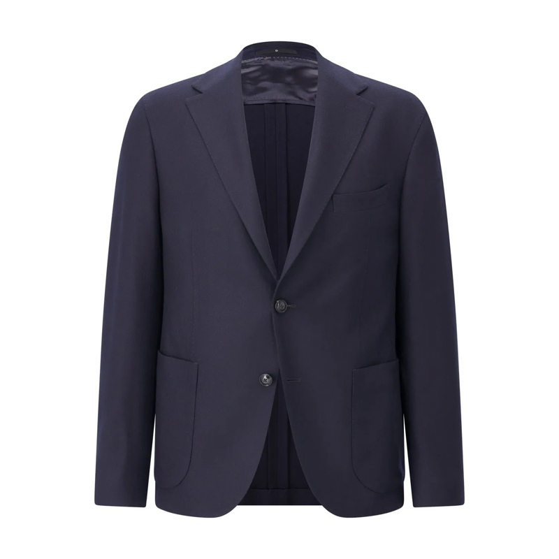 Dressler  Sakko aus Kaschmir-Woll-Mix Dunkelblau