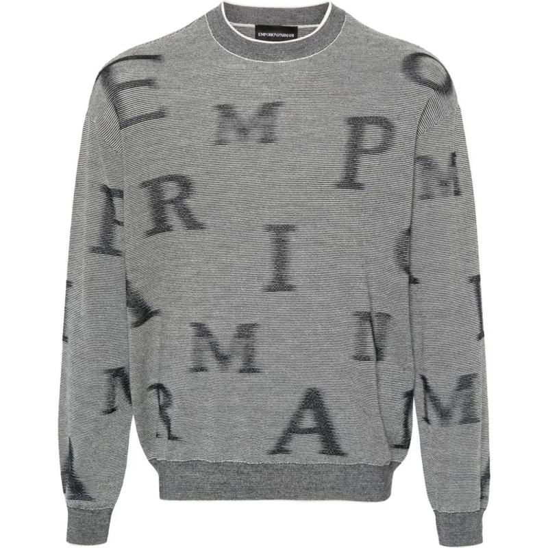 Emporio Armani  Sweaters Blue blau