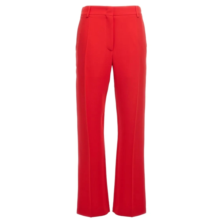 Valentino Garavani Silk Cady Trousers With Tailored