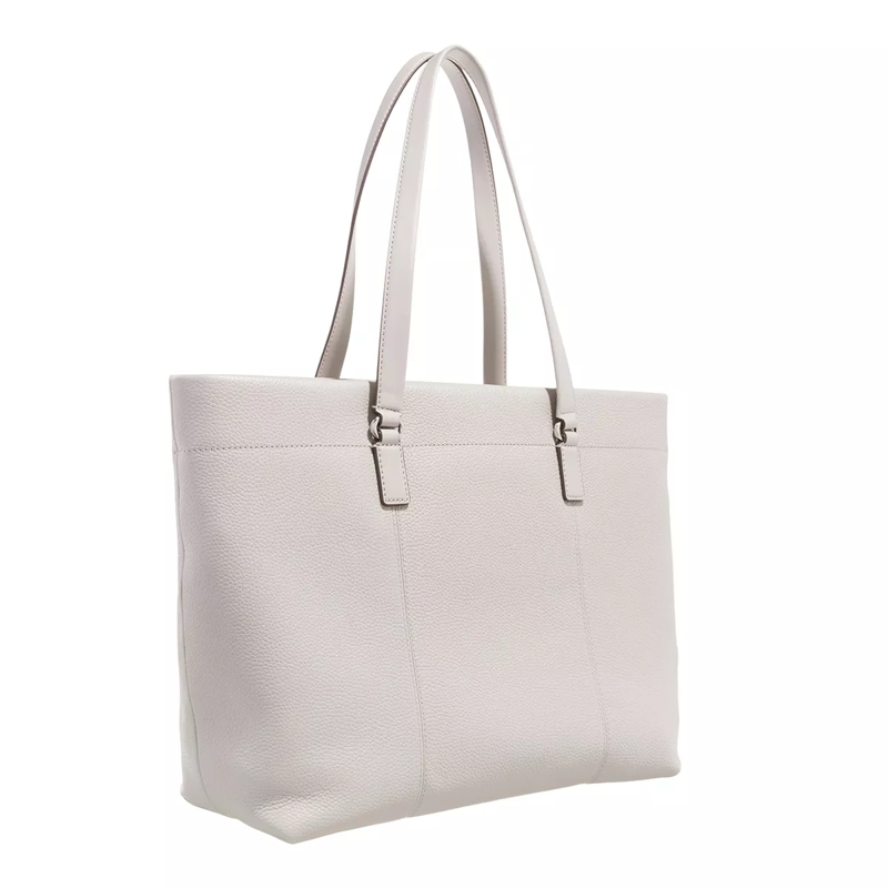 MICHAEL Michael Kors Shopper Slater Large Top-Zip Tote Pearl Grey(Image 3)