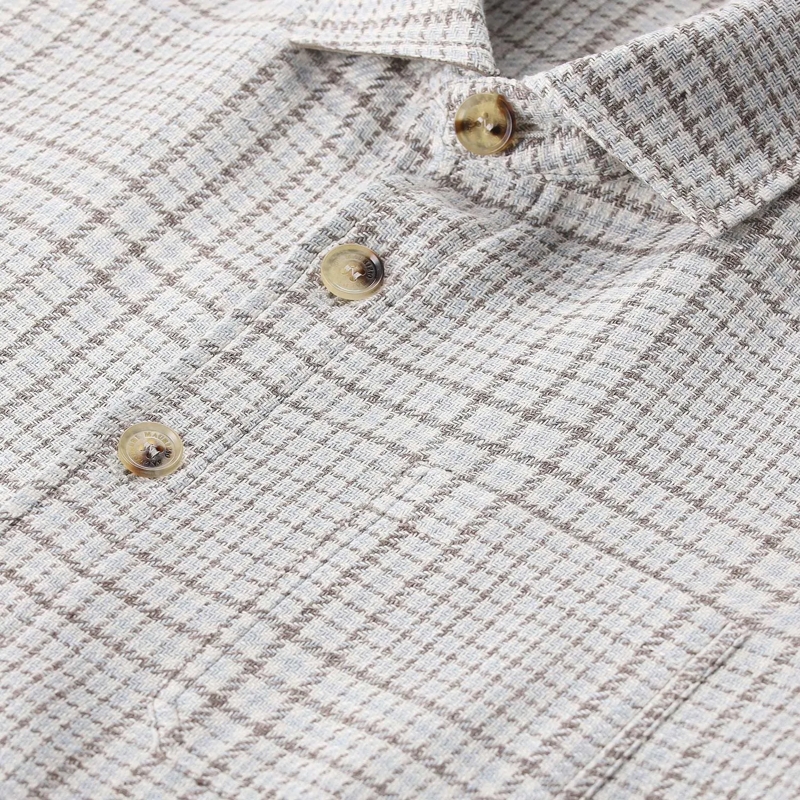 Maurizio Baldassari Overhemd Kariertes Overshirt mehrfarbig(Image 4)