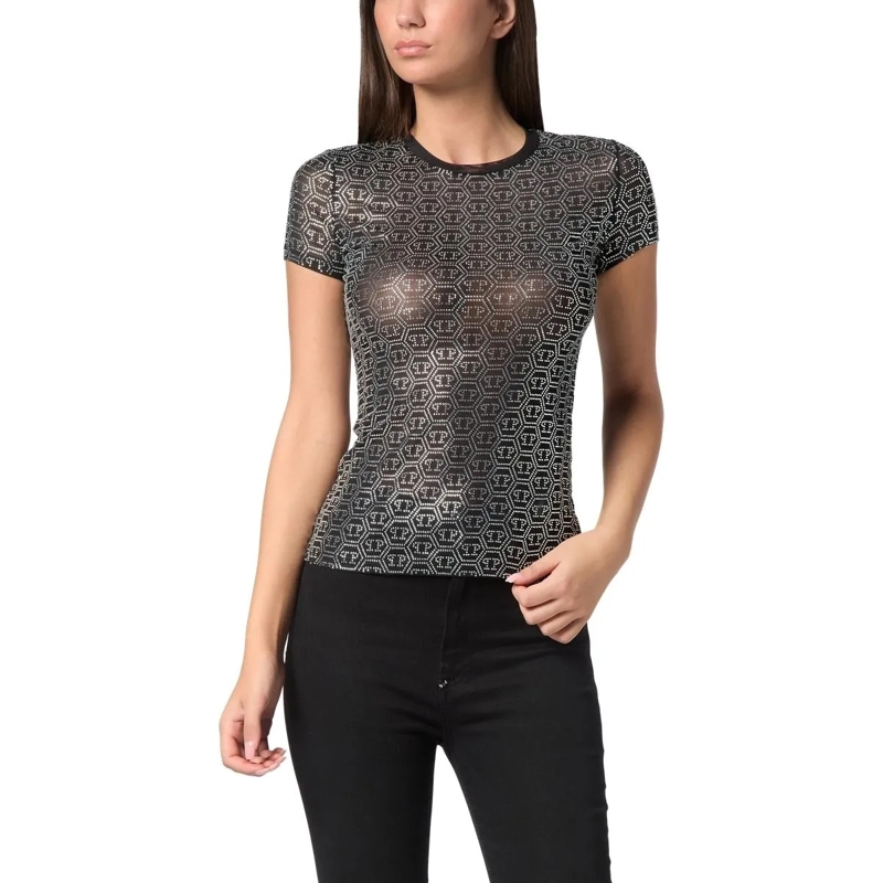 Philipp Plein T-Shirt T-Shirt Slim Fit schwarz(Image 3)