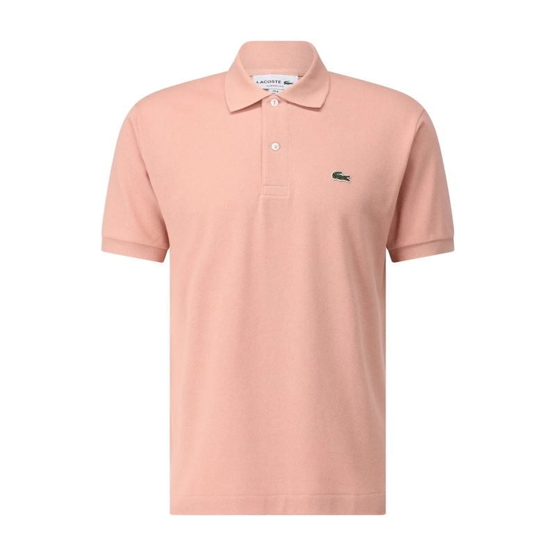 Lacoste Poloshirt Klassisches Polo-Shirt Rosa(Image 10)