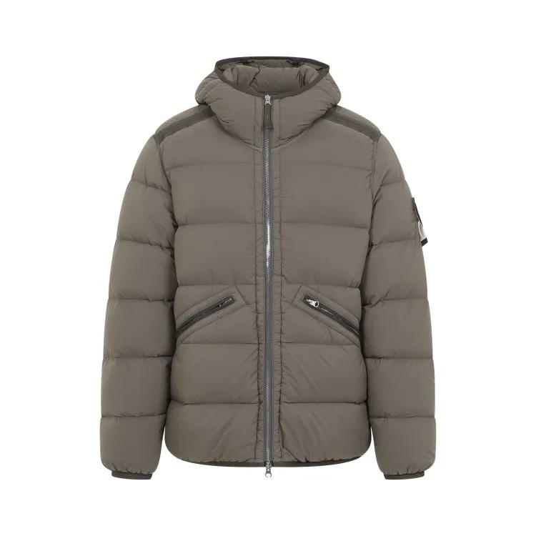 Stone Island - Brown Polyamide Jacket - Größe S - braun