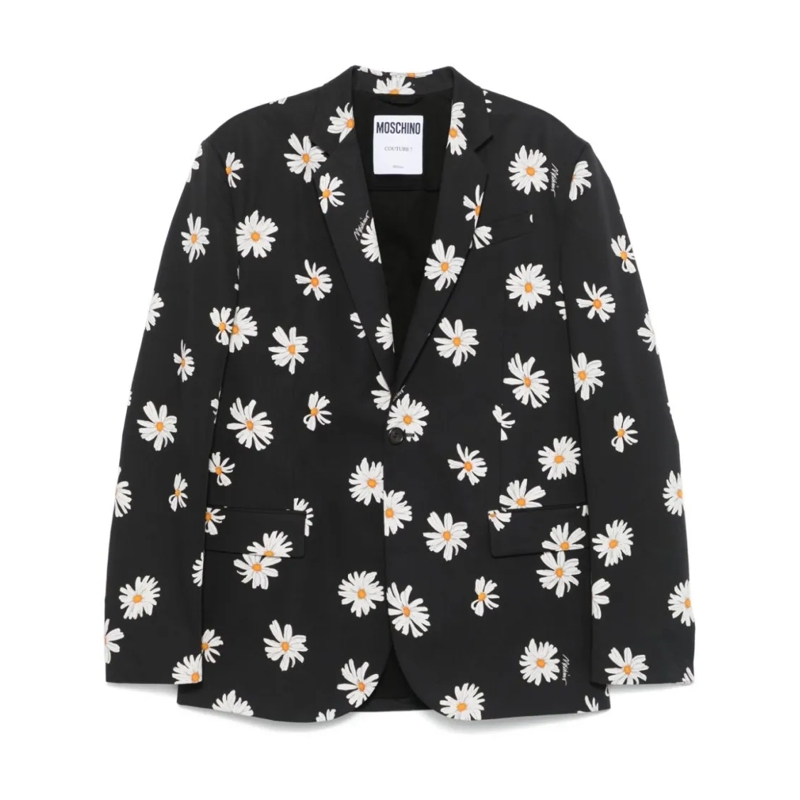 Moschino Blazer Tailored Black Jacket Black