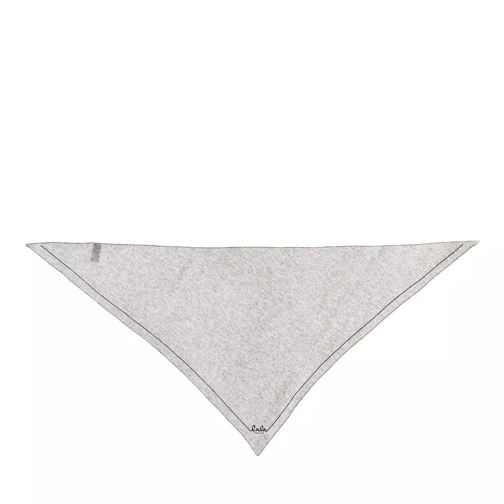 Lala Berlin Triangle Solid Logo M Scarf Flanella Sciarpa in cashmere