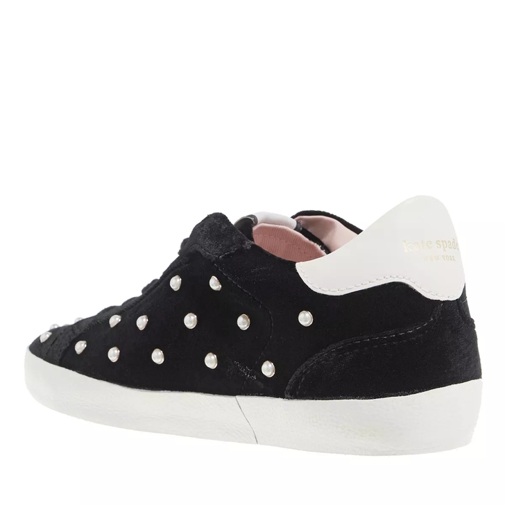 Kate Spade New York Ace Pearl Black Low Top Sneaker