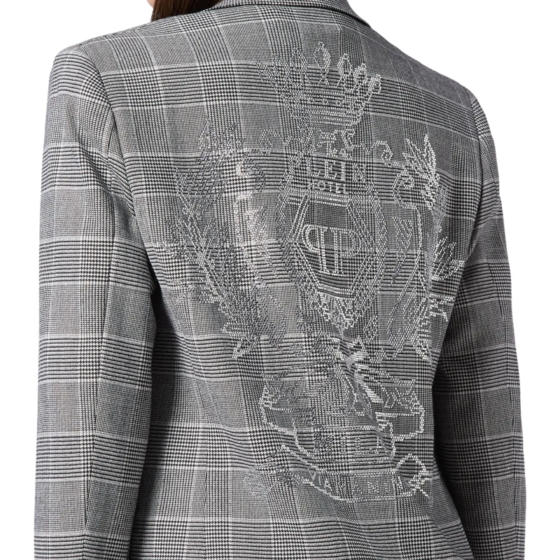 Philipp Plein Blazer Blazer Crest hell-grau(Image 5)