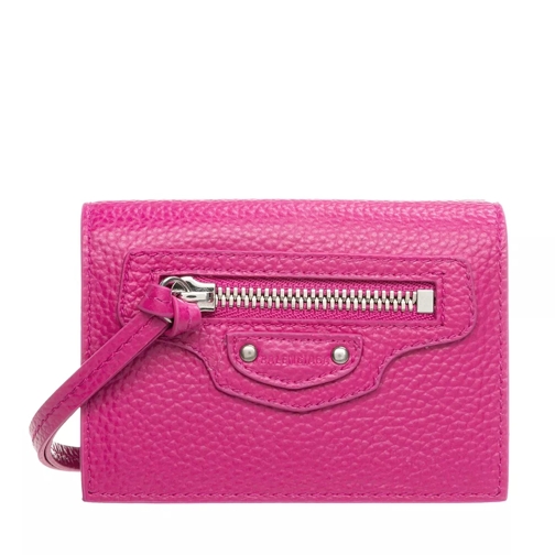 Balenciaga Wallet Pink Tri-Fold Portemonnaie