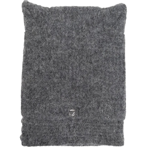 Coperni Pet Coperni Dark grey stretch wool blend balaclava grau