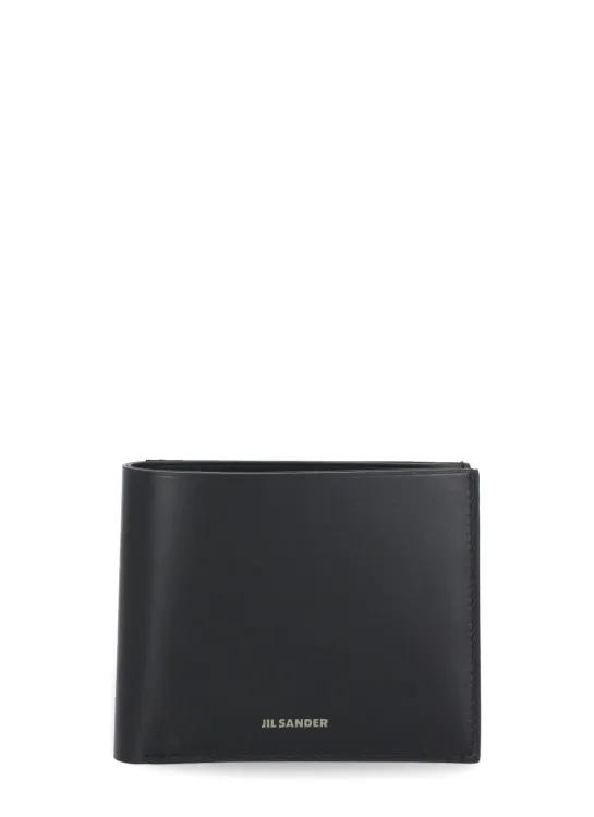 Jil Sander Portemonnaies - Leather Wallet - Gr. unisize - in Schwarz - für Damen