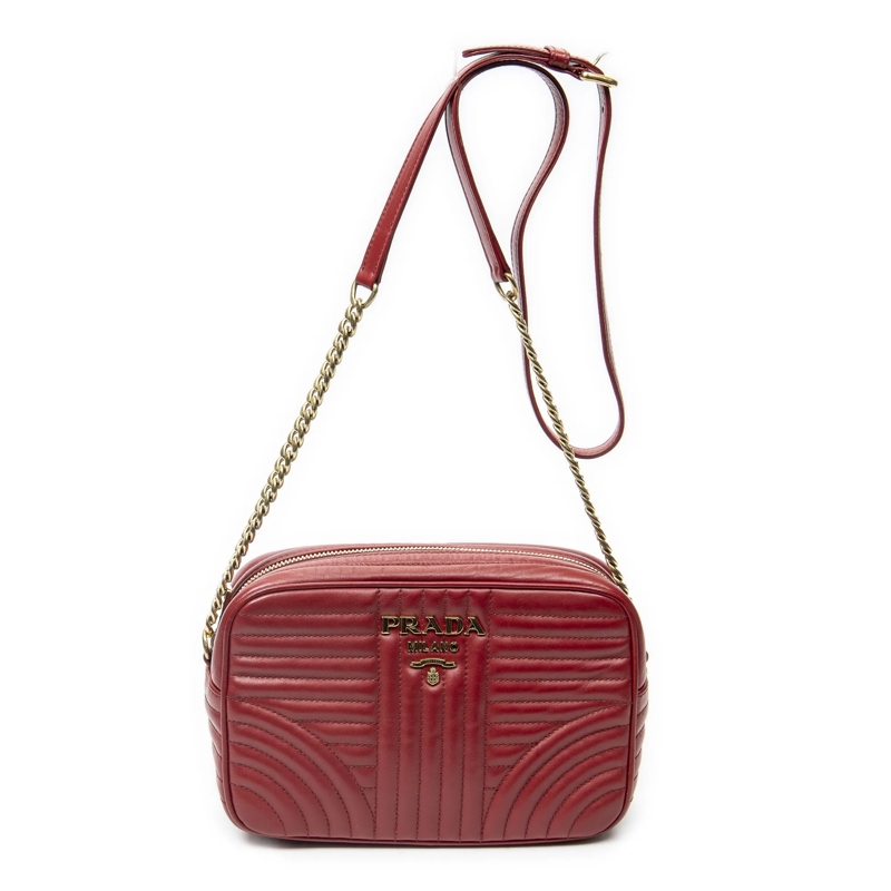 Prada Crossbody Bag Camera Crossbody rot