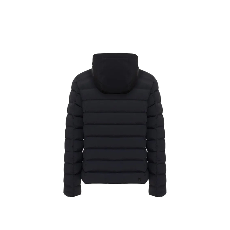 Colmar Originals Daunenjacke Quilted Black Down Jacket With Hood Black(Image 2)