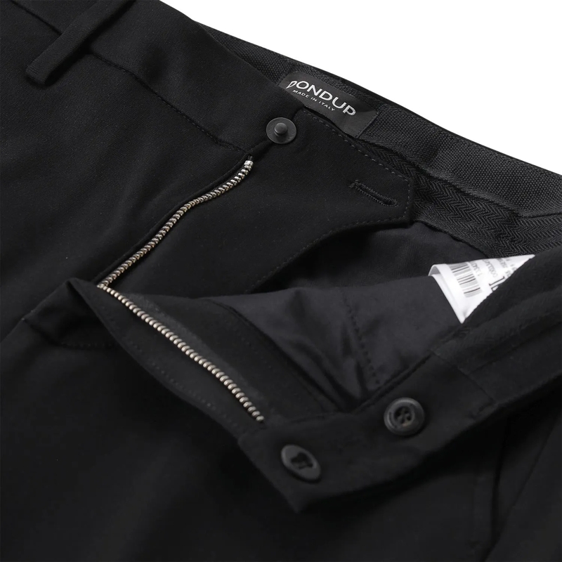 Dondup Stoffen broek Klassische Stoffhose schwarz(Image 3)