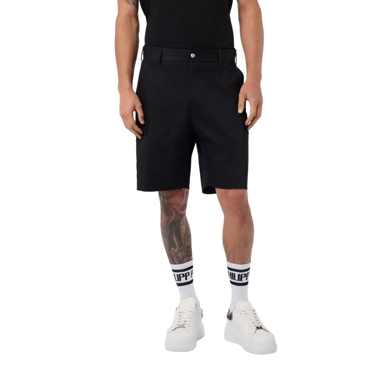 Philipp Plein Shorts Cargo Shorts schwarz(Image 4)
