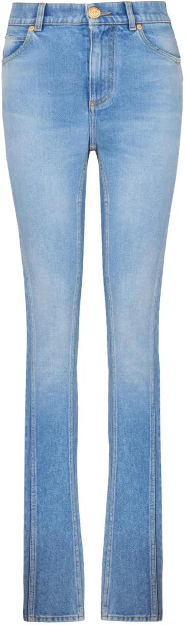 Thumbnail - Balmain - Trousers Light Blue Jeans - Größe 38 - blau
