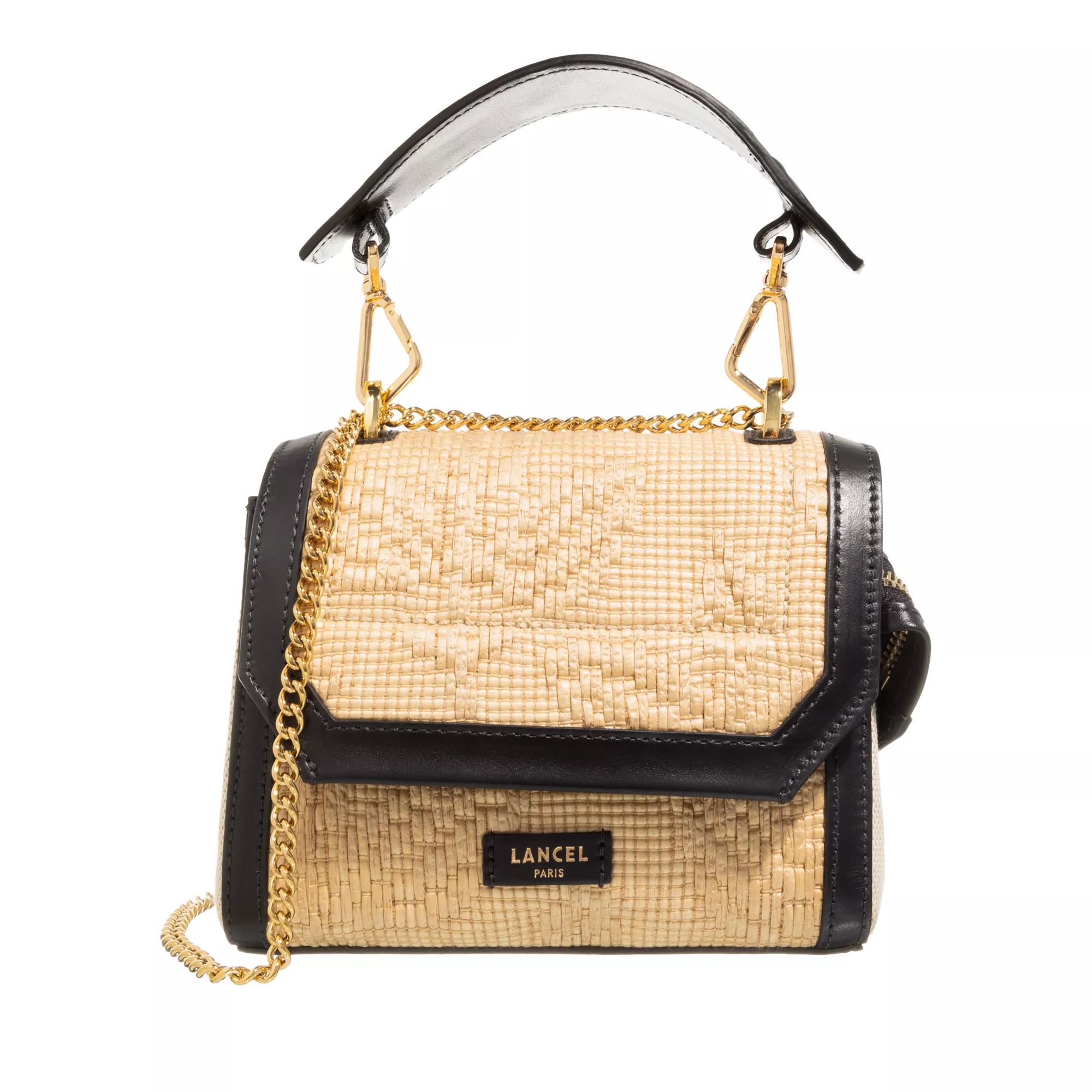 Lancel Ninon De Lancel Natural Blk Cartable