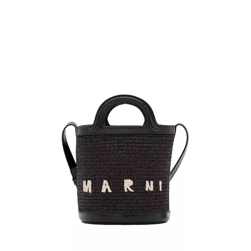 Marni Black Adjustable Shoulder Strap Bag Black Schoudertas