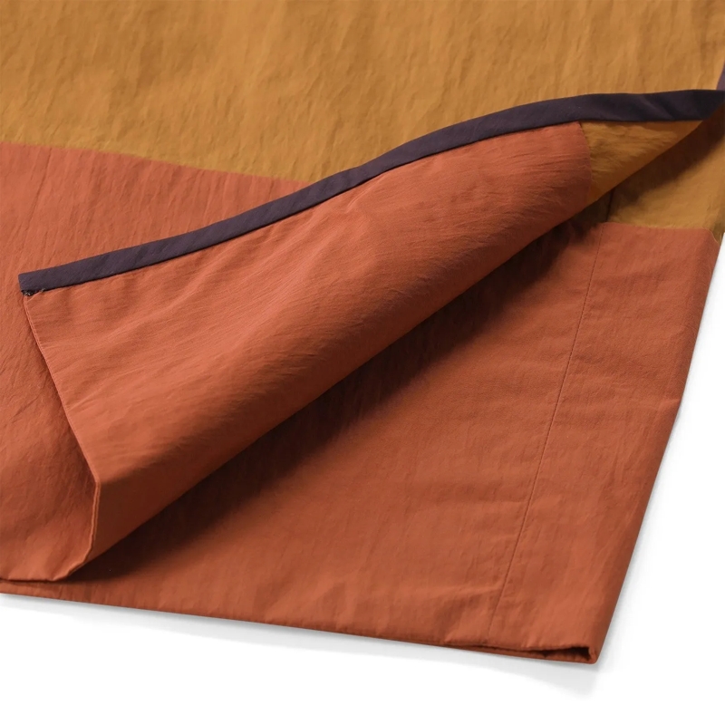 Saint Laurent Maxirock Midi-Wickelrock orange(Image 5)