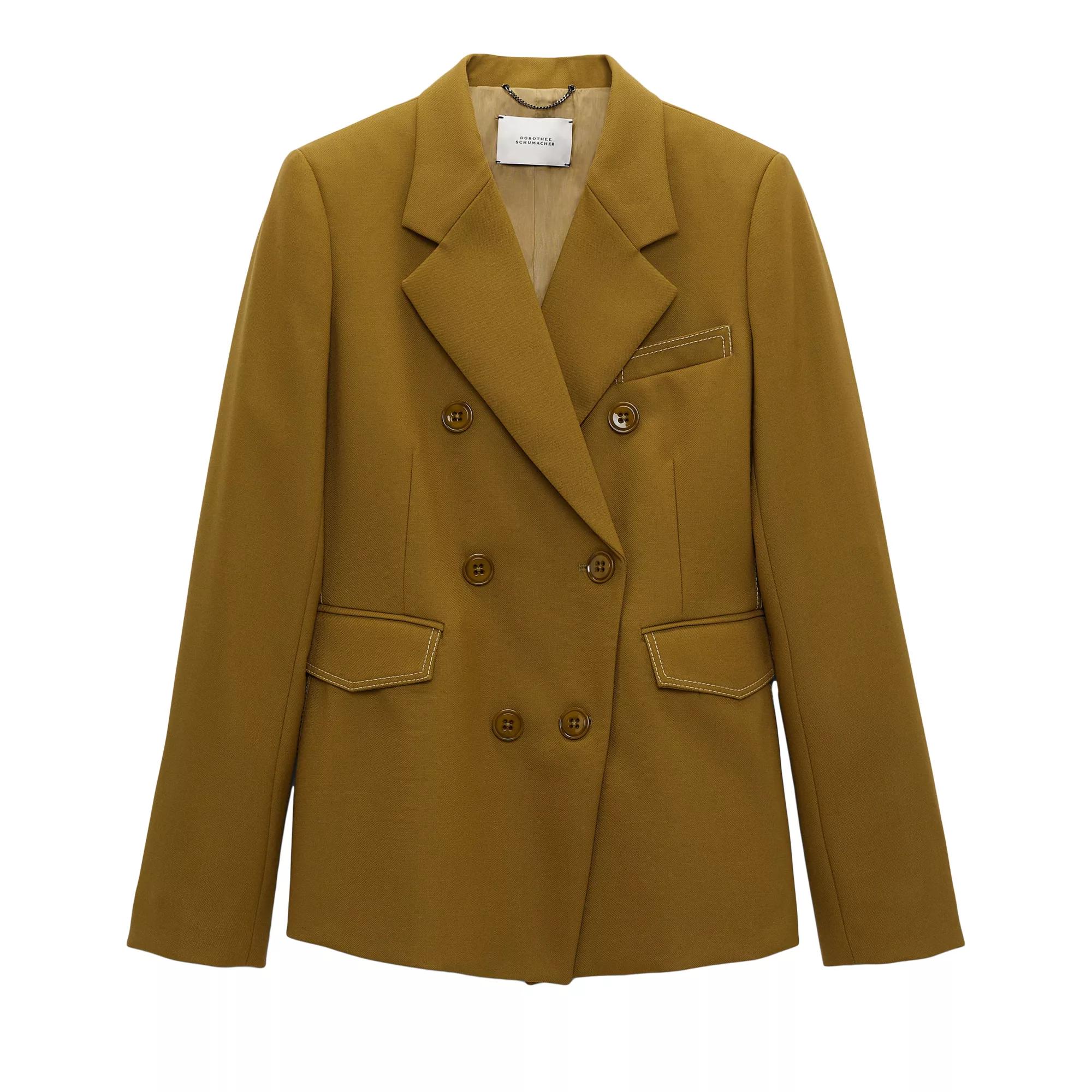 Dorothee Schumacher CASUAL ATTRACTION Blazer 541 olive green Blazer