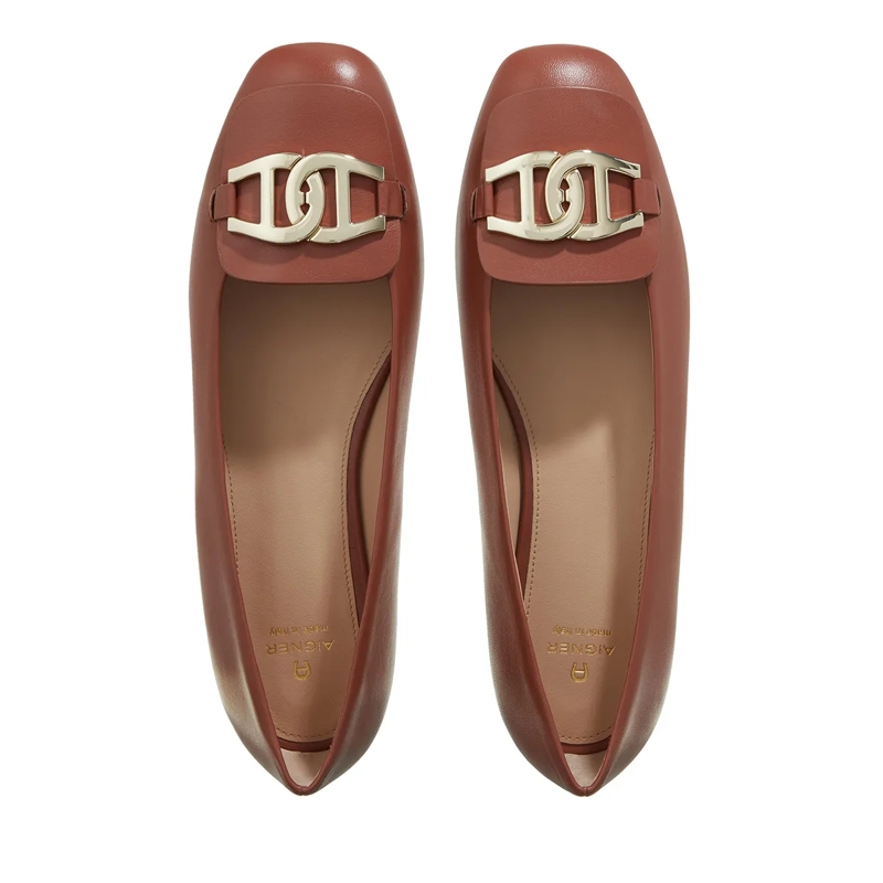 AIGNER Ballerinas Madeleine 3A Cognac(Image 6)