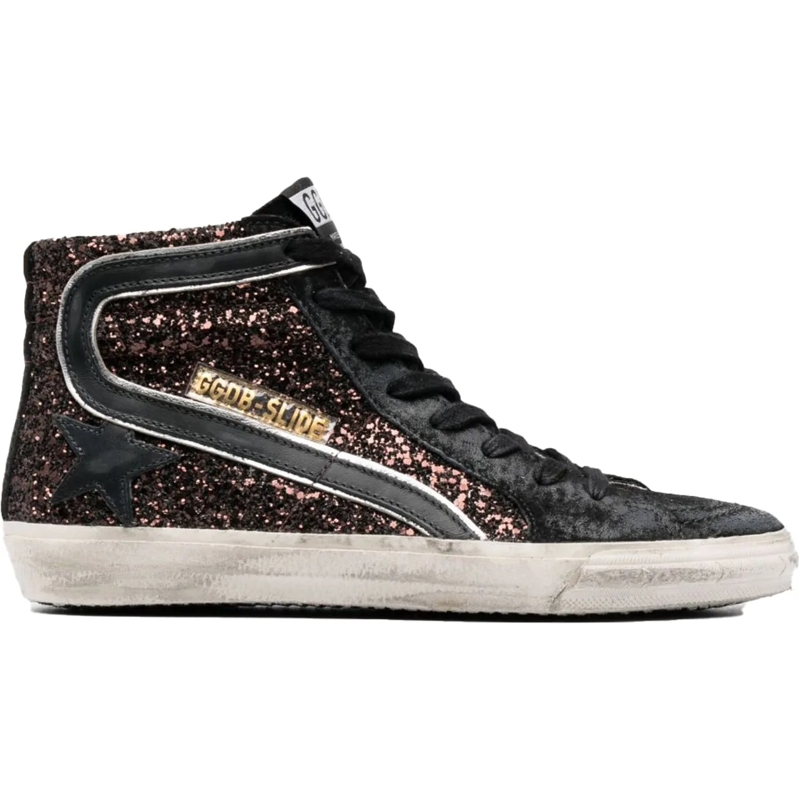 Golden Goose Sneaker basse Sneakers Coffee Brown Black Silver braun